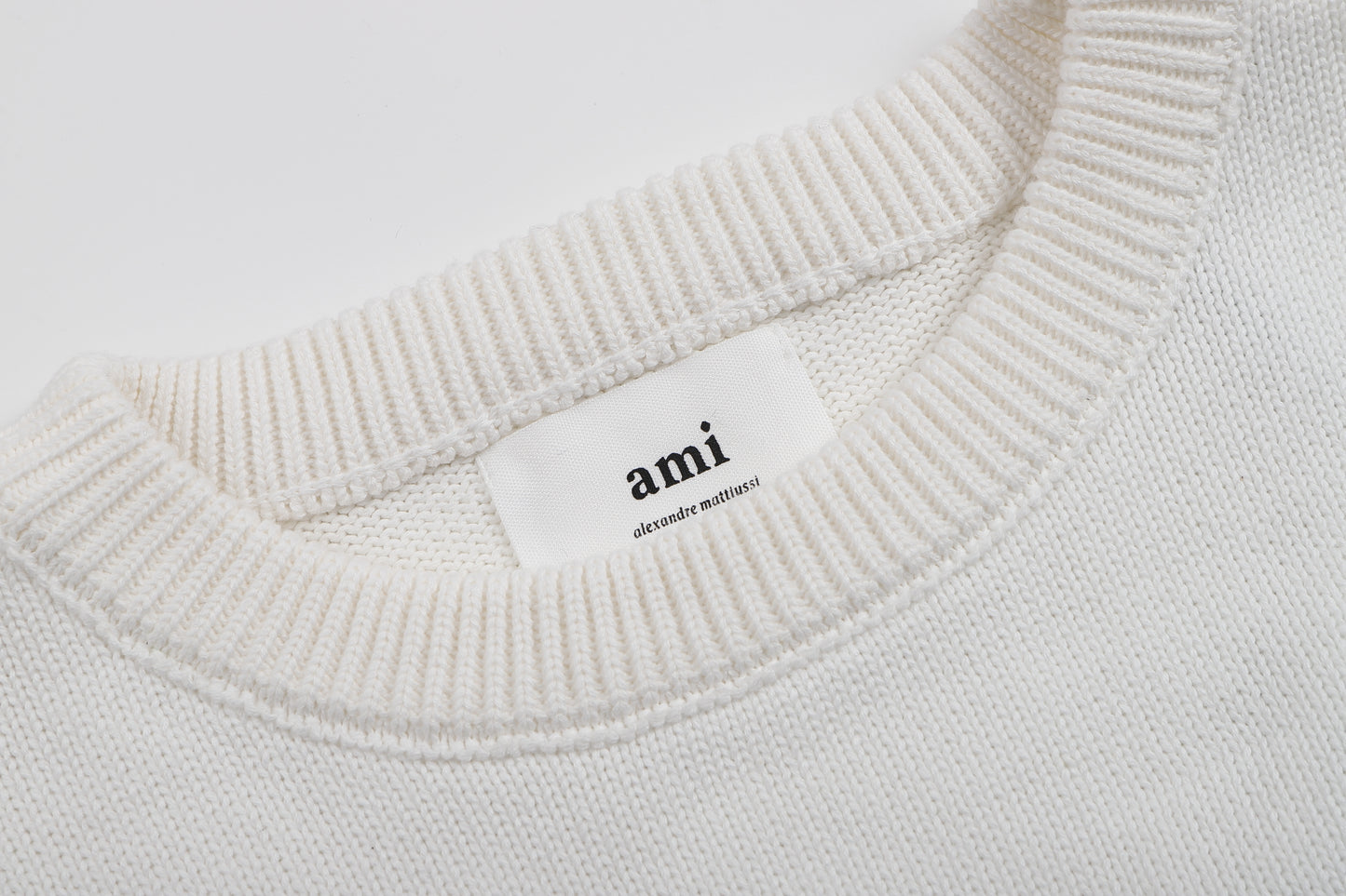 Ami white sweater