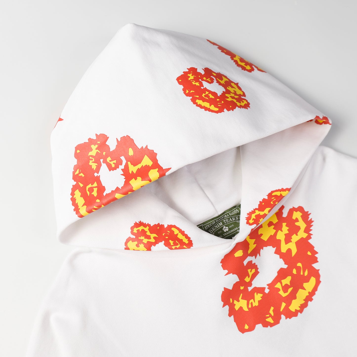 Denim tears white hoodie