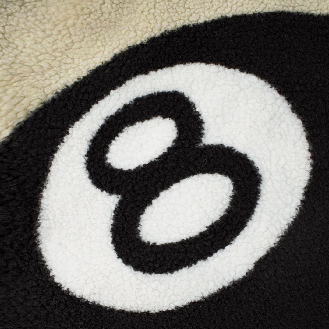 Sherpa 8 ball jacket white