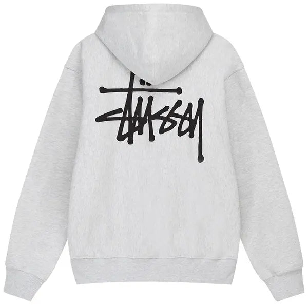 Stüssy basic gray hoodie