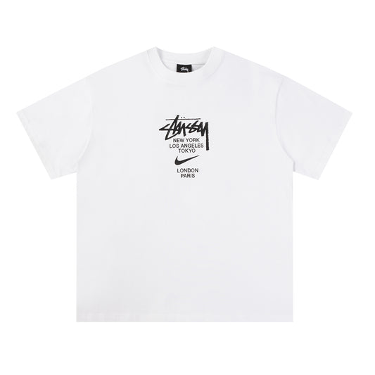 Stüssy X Nike White