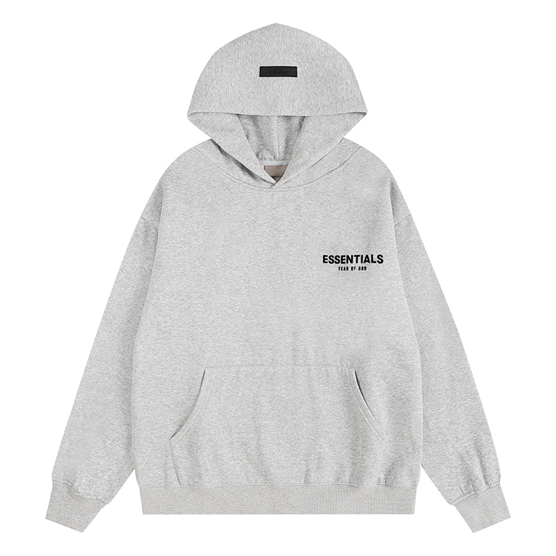 FOG X Essentials gray hoodie