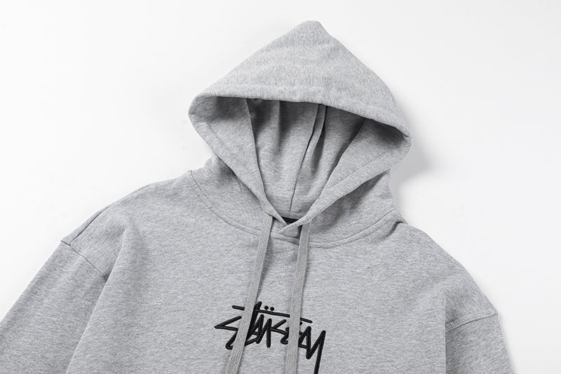 Stüssy gray hoodie