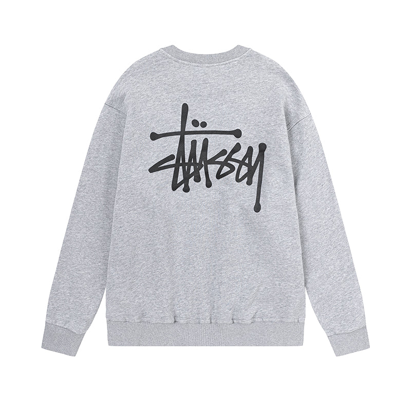 Stüssy gray crewneck