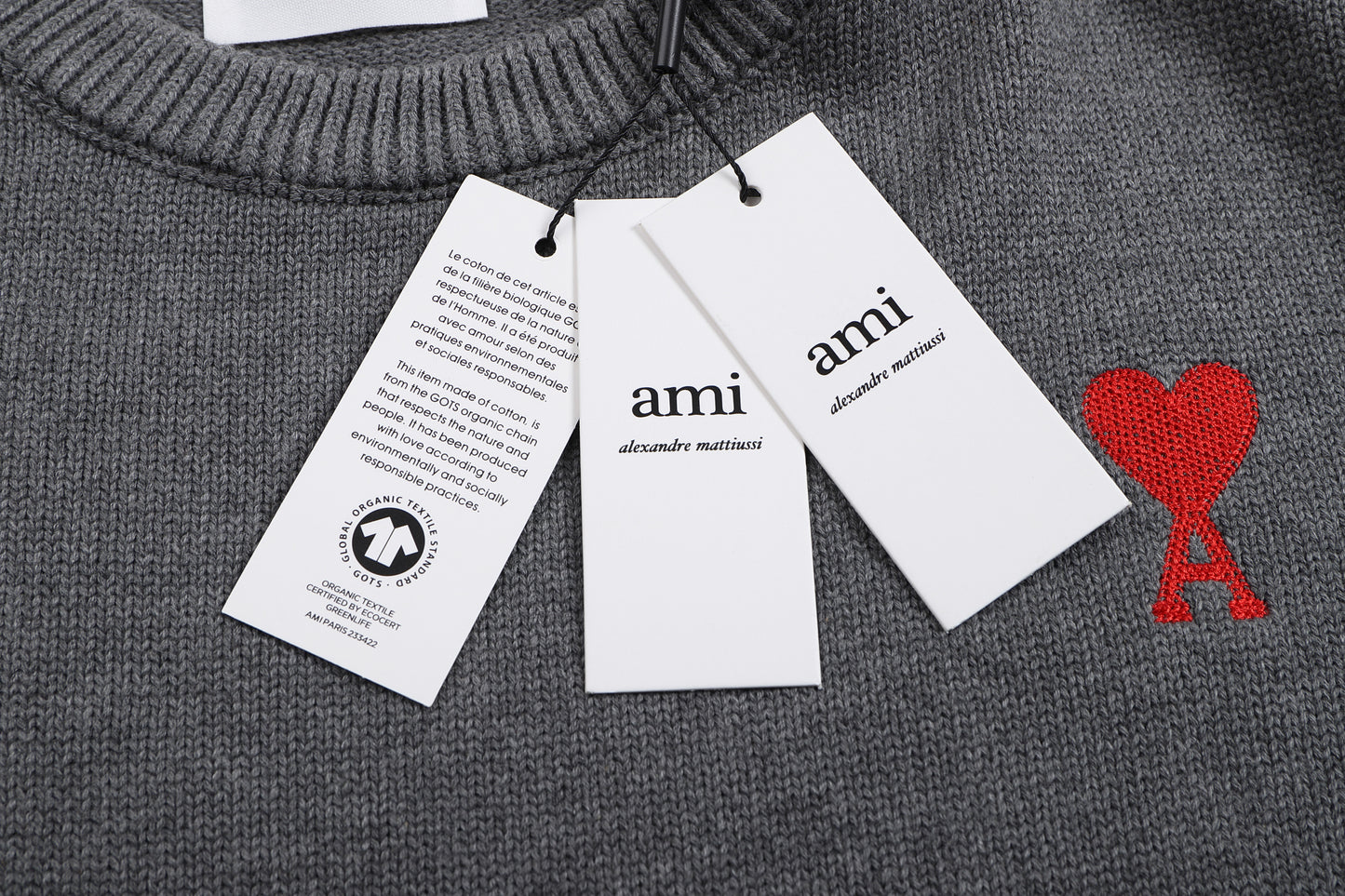 Ami grey sweater