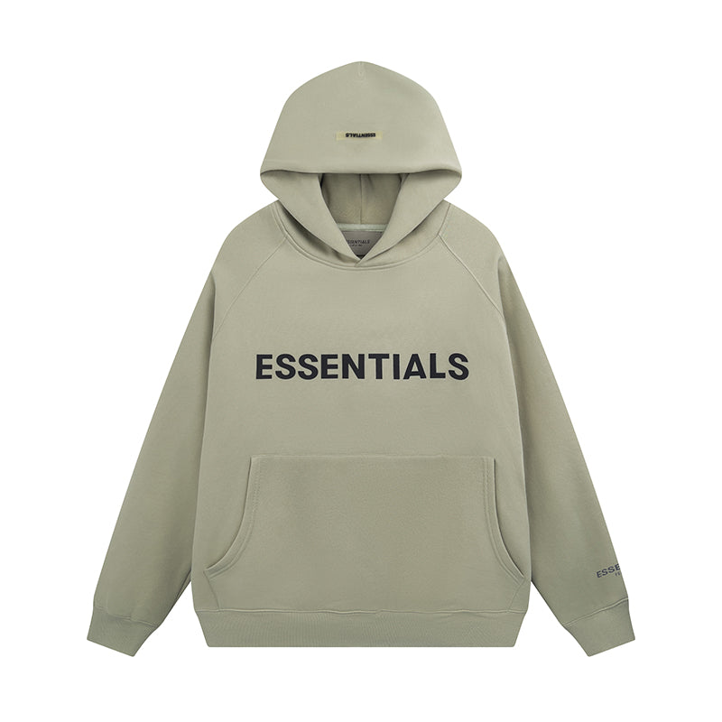 Essentials olive green hoodie