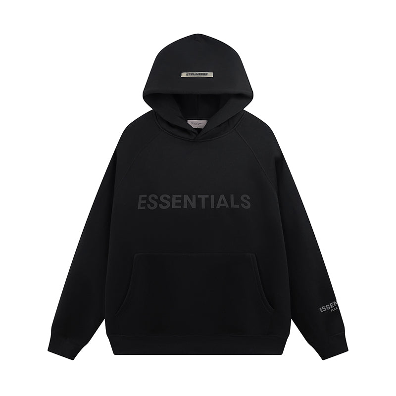 Black Essentials hoodie