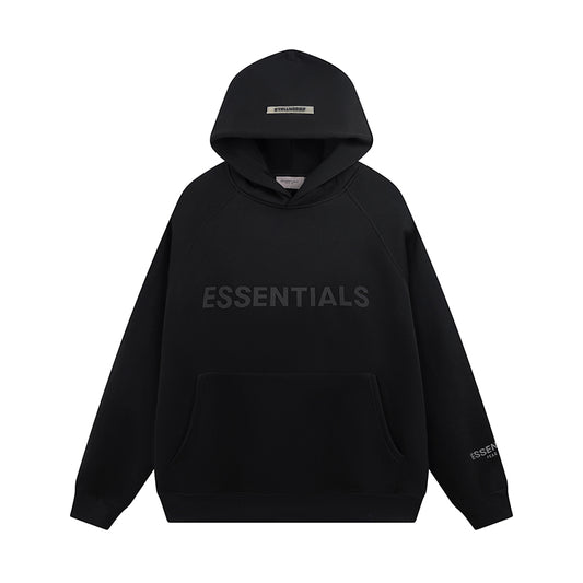 Black Essentials hoodie