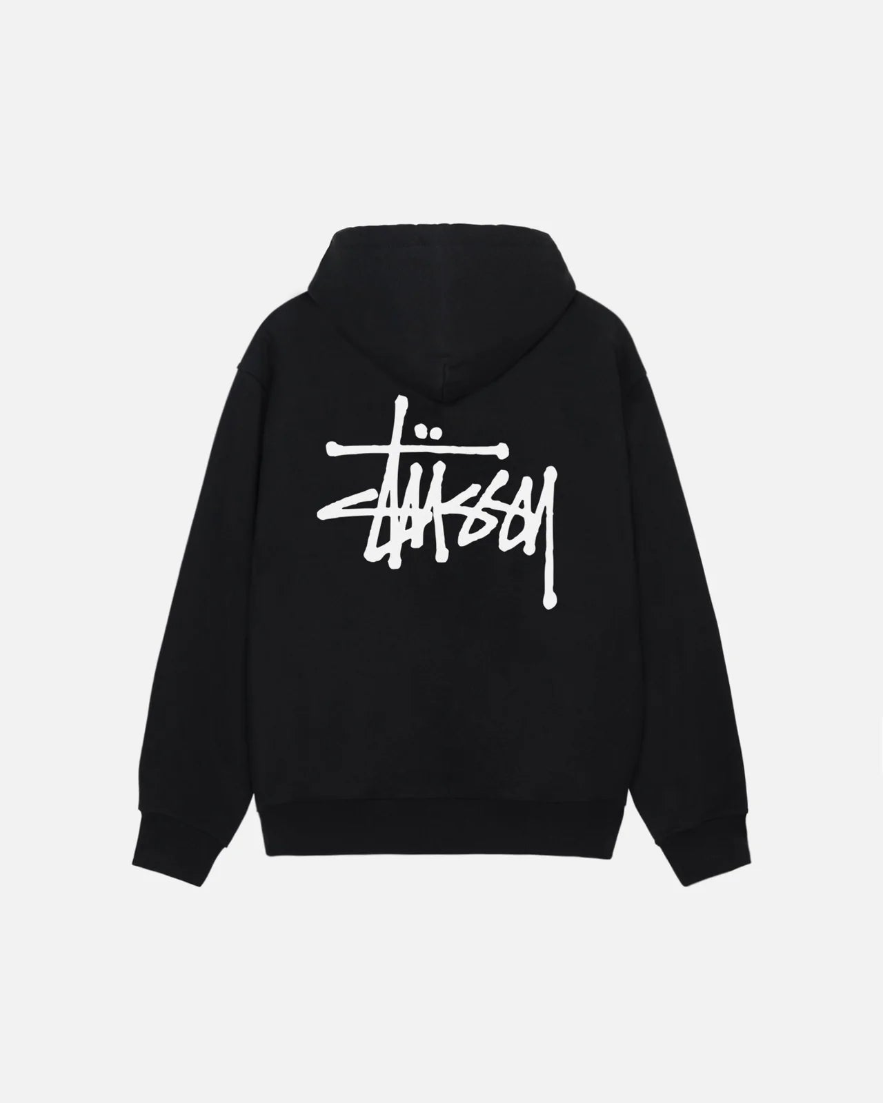 Stüssy basic black hoodie