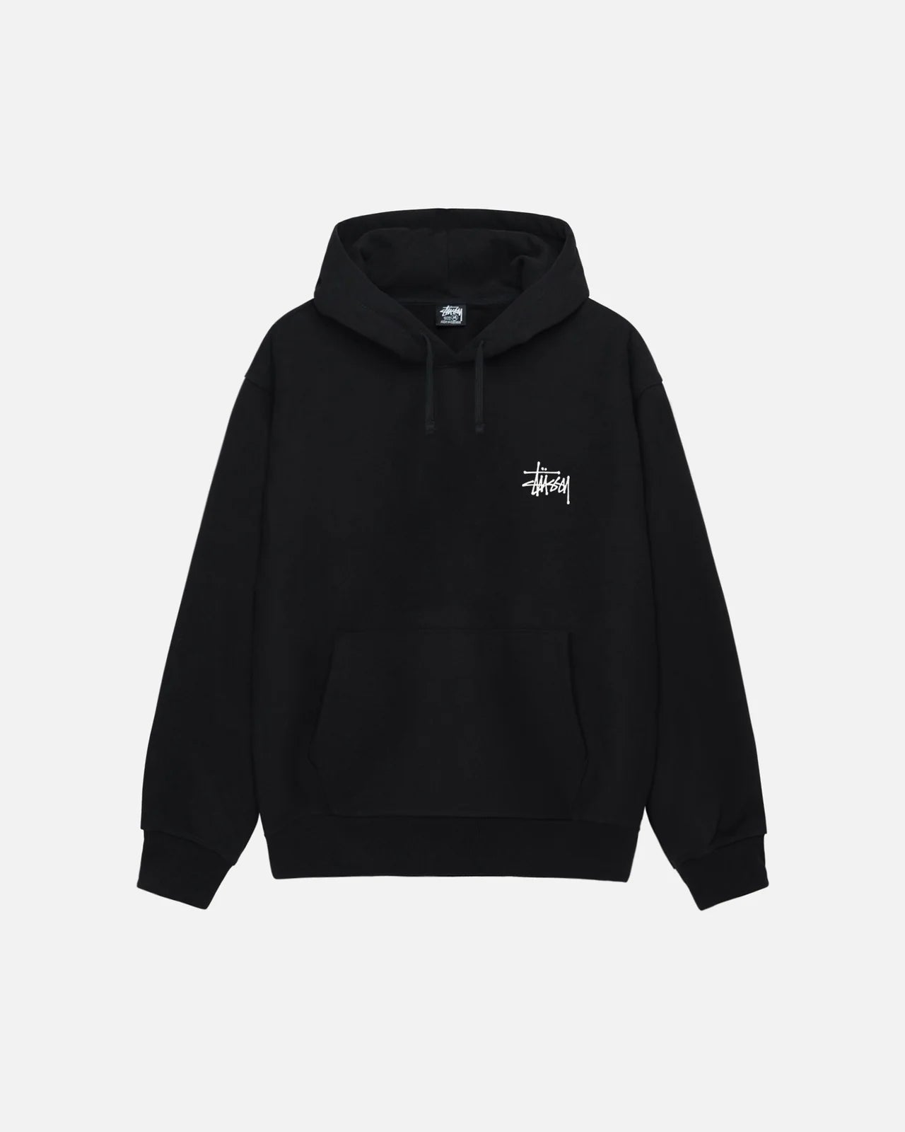 Stüssy basic black hoodie