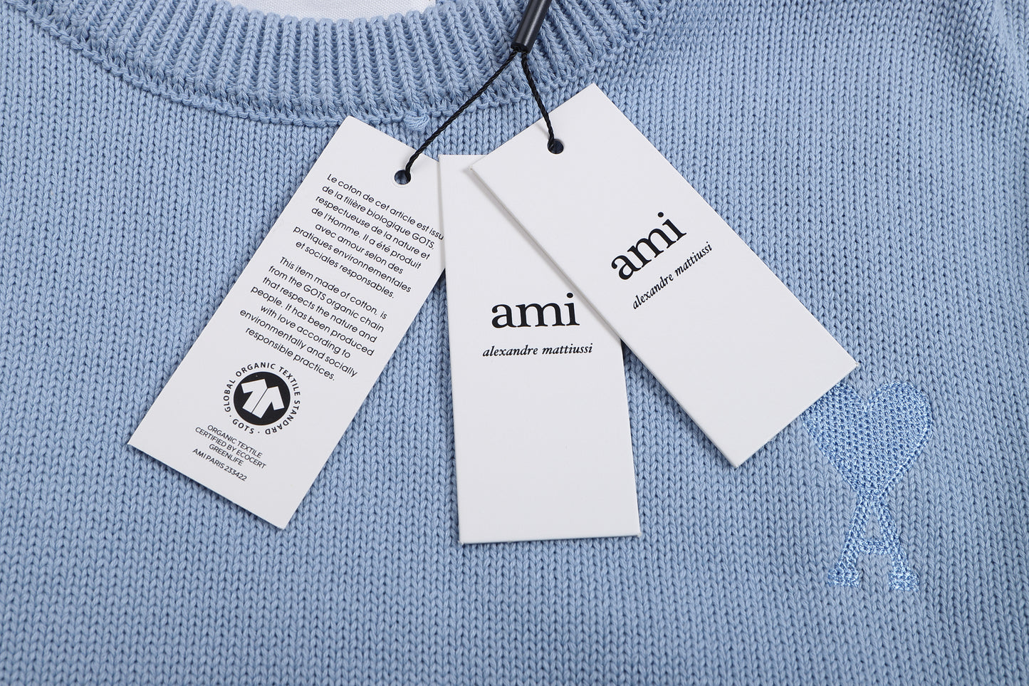 Ami blue sweater