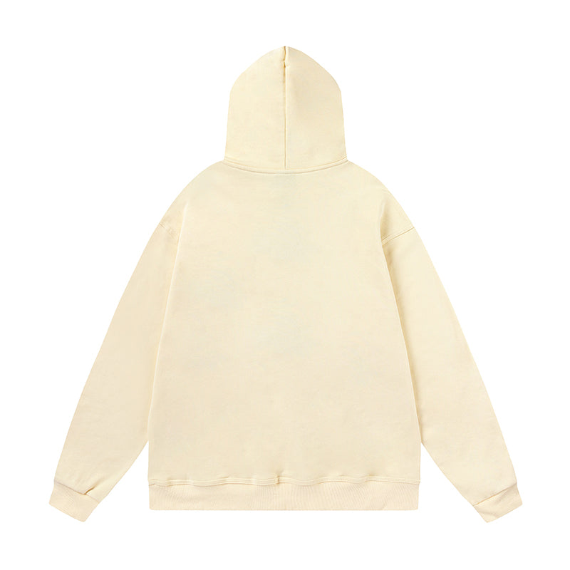 Stüssy beige hoodie