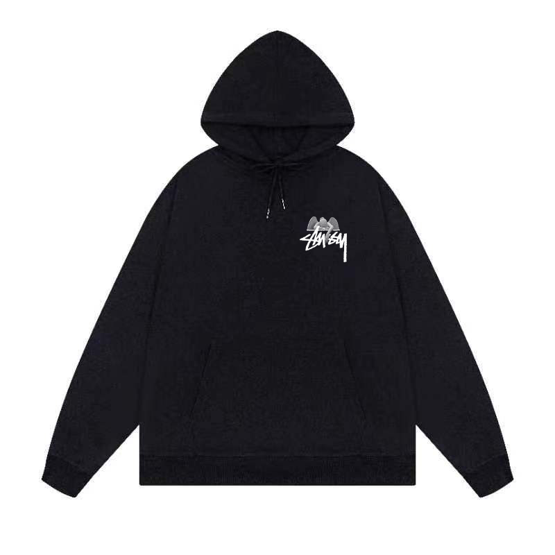 Stüssy angel hoodie black