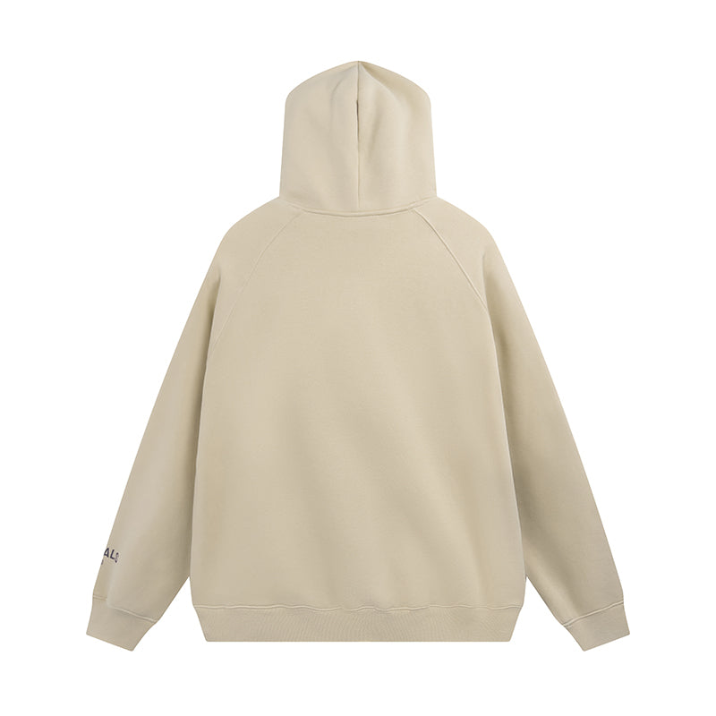 Essential beige hoodie