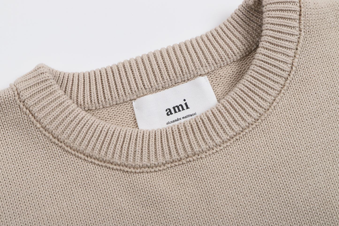 Ami beige sweater