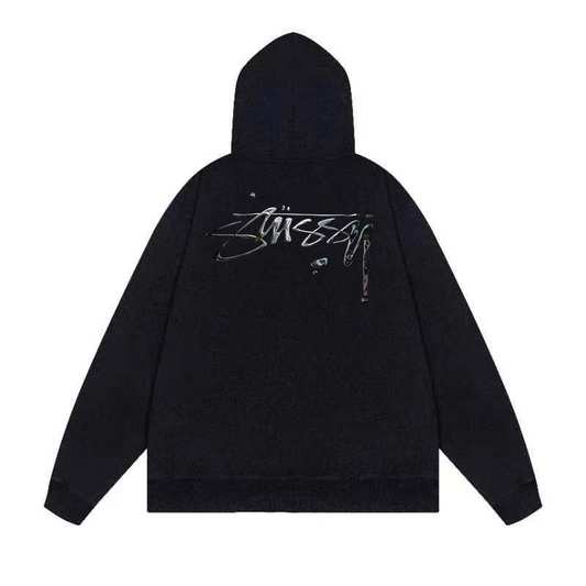 Stüssy mercury hoodie black