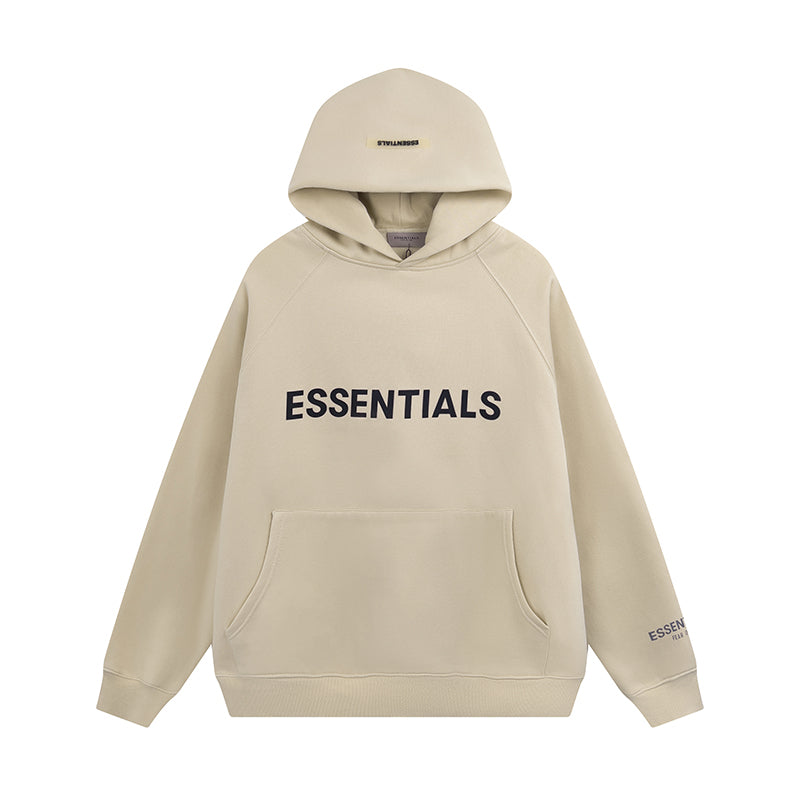 Essential beige hoodie