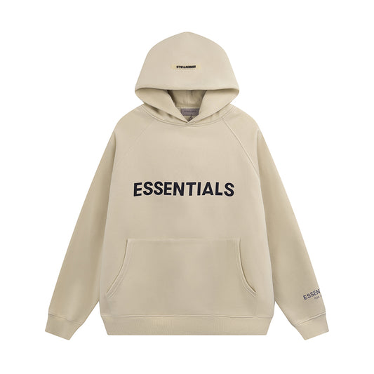 Essential beige hoodie