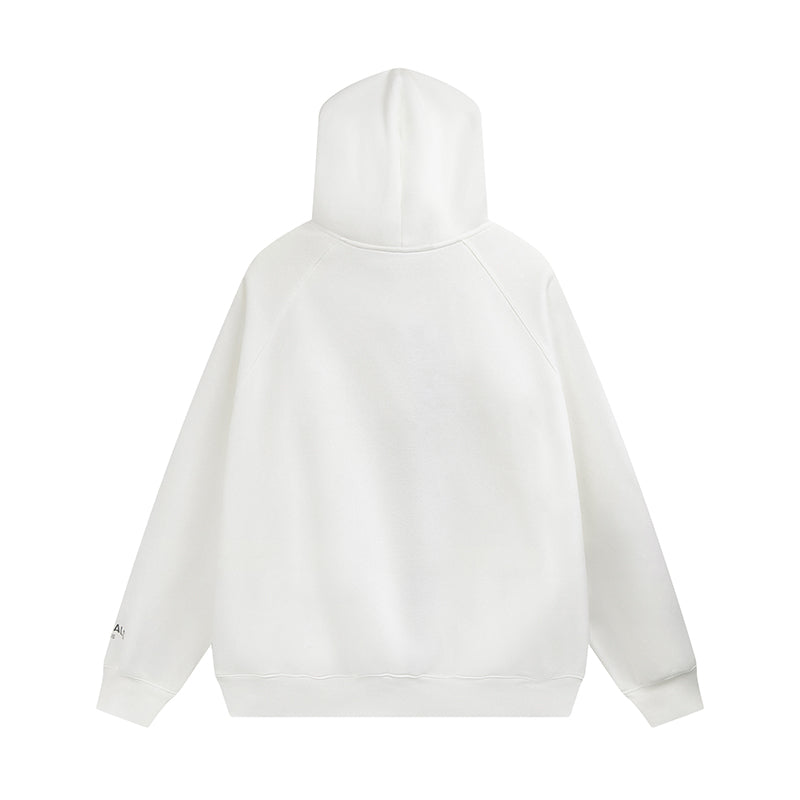 Essentials white hoodie