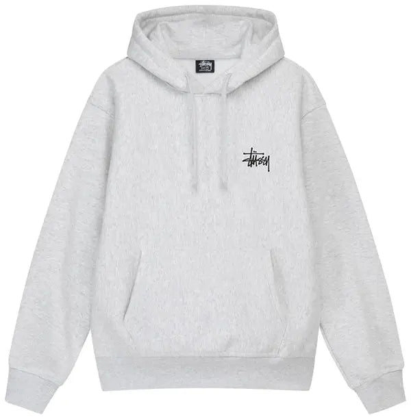 Stüssy basic gray hoodie